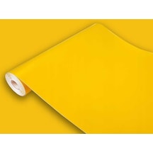 D-C-Fix 446-0895 Mat Düz Sarı Yapışkanlı Folyo (45Cm X 2Mt)