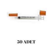 BERİKA - 0.5ML SÜPER İNSÜLİN TURUNCU 30G X 8MM - 50 ADET