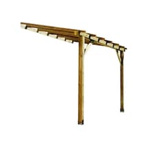 Ahşap Sundurma Çardak Gölgelik Bahçe Pergola Tente