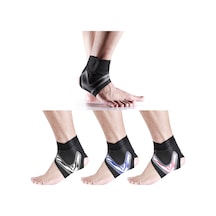 Moveevo Spor Topuzu Bilek Koruyucu, Baskı Regülasyonlu, Soluklu Dokuma, Spor Yaralanmaları Engeli, Basketbol-futbol-tırmanma, Unisex, Siyah, M Boyu