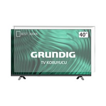 Grundig Uyumlu 40GGF6970B TV EKRAN KORUYUCU - 40" inç Tv Ekran K