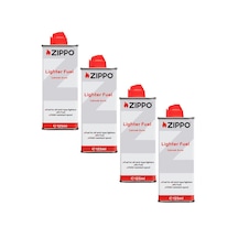 Zippo Çakmak İkmal Seti.4 Bidon Benzin Set4