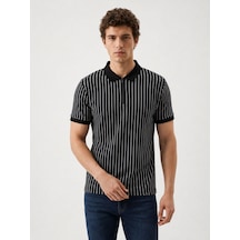LOFT Regular Fit Erkek Polo K.kol Lf2042294 Q1.v1 Siyah