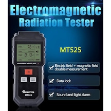 Aracı Mt525 2 İn1 Dijital Elektromanyetik Radyasyon Dedektörü Metre Dozimetre Test Cihazı Sayacı