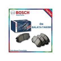 Vw Polo 6R 1.0-1.2-1.4-1.6 Bosch Ön Fren Balata Takımı 2006-2019