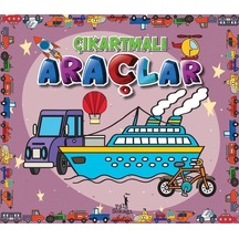 Çıkartmalı Araçlar - Çıkartma Etkinlik ve Boyama- Pal Sokağı
