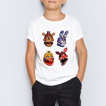 Five Nights At Freddy'S Unisex Çocuk Tişört T-Shirt Mr-05