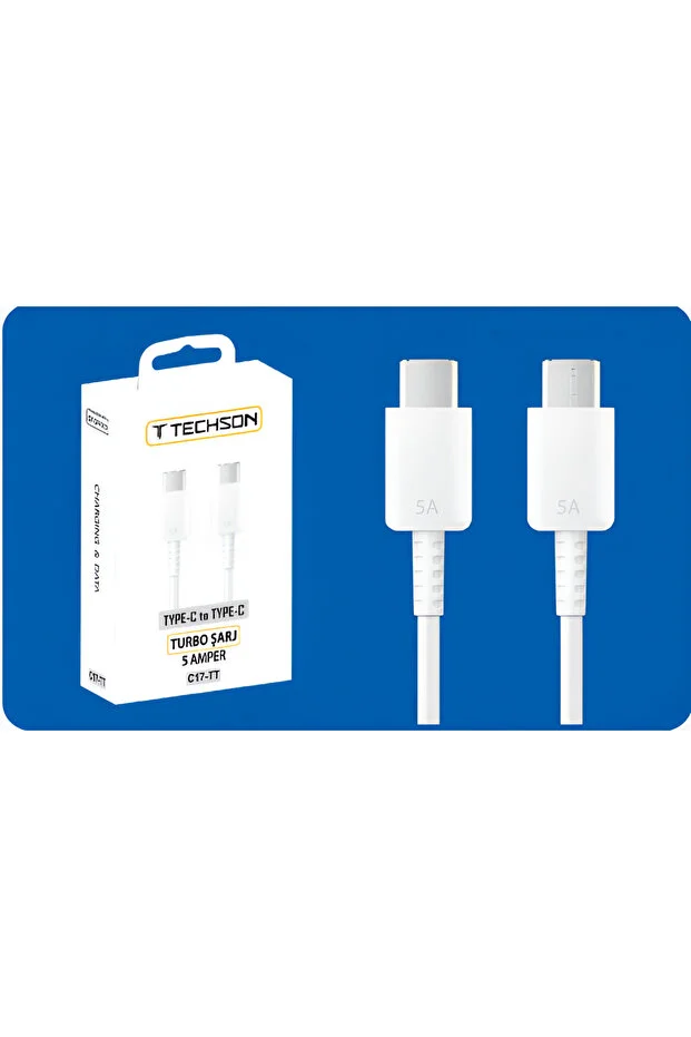 Techson 3.0 Type-c To Type-c Hızlı Şarj Kablosu Diğer