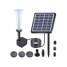 Ximistore9 6v 1,5w Güneş Enerjili 8 Başlıklı Otomatik Bahçe Çeşmesi - 160l/h Akış, 50cm Yükseklik, Sessiz