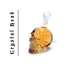 Crystal Head Kuru Kafa Cam Şişe 350 Ml