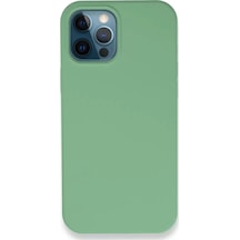Newface Apple İphone 12 Pro Kılıf Lansman Legant Silikon - Yeşil
