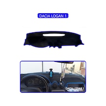 Dacıa Logan 1torpido Koruma Halısı Mavi Kenar