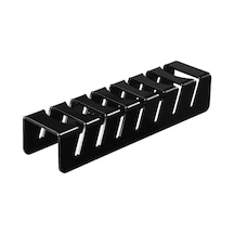 Yaozixa 14 Şapkalık Akrilik Şapka Organizatörü - Kurulum Gerektirmeyen, Kaymaz Ve Dayanıklı Siyah