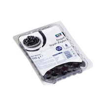 Aro Vakumlu Siyah Zeytin 500 G 291-320 Kalibre Yağlı Salamura - 4 Adet Tarı