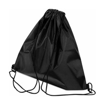 Microcase Motosiklet Scooter Bisiklet İçin Sırt Askılıklı Büzgülü Taşıma Saklama Amaçlı Kask Çantası Koruyucu Kese 47x42 Cm Al5688 Siyah