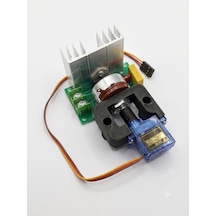 4000w Ac Dimmer Modülü Servo Kontrollü Ayar Aparatı Ve Sg90 Servo Motor Dahil