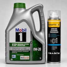 Mobil 1 Esp X2 0w-20 Motor Yağı 5 L + Klima Bombası 200 ML