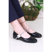 Fort 01-625 Soft Taş Toka Detaylı Rahat Kadın Babet Ten