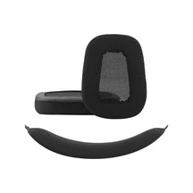 Logitech G633 G933 G935 G635 G933s G633s Uyumlu Kulaklık Pedi Ve Süngeri - Siyah Kumaş Sünger Ve Kafa Bandı