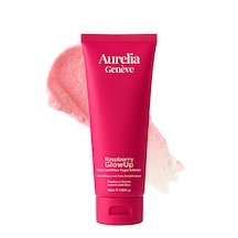 Aurelia Geneve Raspberry Glowup Instant Lushglow Vegan Exfoliator 100ml