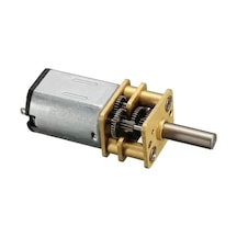 12V 2000 Rpm Redüktörlü Mikro Dc Motor N20 12Mm
