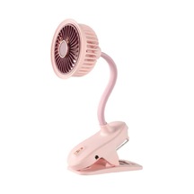 Taşınabilir Mini Klips Bebek Arabası Fanı Soğutma Hava Sirkülatöründe 360 Derece Dönebilen Klips Pop