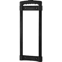 Homyl Yedek Seyahat Bagajı Uzatılabilir Sap Siyah Profesyonel Siyah