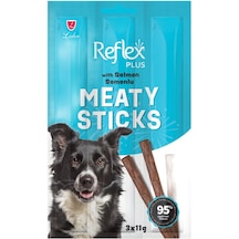Meaty Sticks Somonlu Çubuk Köpek Ödülü 3x11 Gr