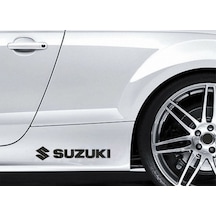 Suzuki Yapıştırma Marşpiyel Yazısı Sticker 2 Adet
