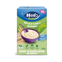 Hero Baby Sütlü 8 Tahıllı Rezeneli Ek Besın 200 G - 8 Adet Tarı
