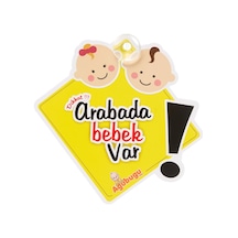 Agubugu Baby Agu-056 Arabada Bebek Var, Sarı 50 x 22