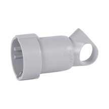 Legrand Dişi fiş - plastik gri  2P+T 16 A - 050325