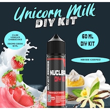 Nuclear 60 Ml Dıy Kit Cutwood Unircorn Milk Gıda Aroma 12 Ml Aroma İçerir