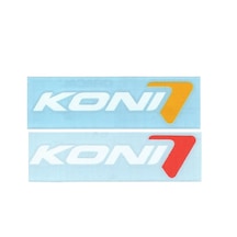Koni Sticker 16Cm Oto Sticker ( ) Renk Seçiniz Beyaz - Sarı-