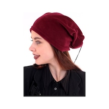 Deafox Bordo Boyunluk Polar Bere Siyah