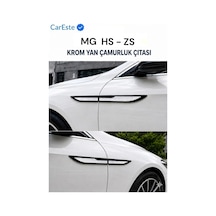 Mg Hs-zs Uyumlu 4 Parça Krom Yan Çamurluk Çıtası