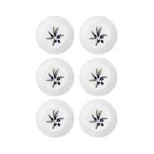 The Mia Olivos Yemek Tabağı 6lı Set 20 Cm Ovs0011 Çok Renkli