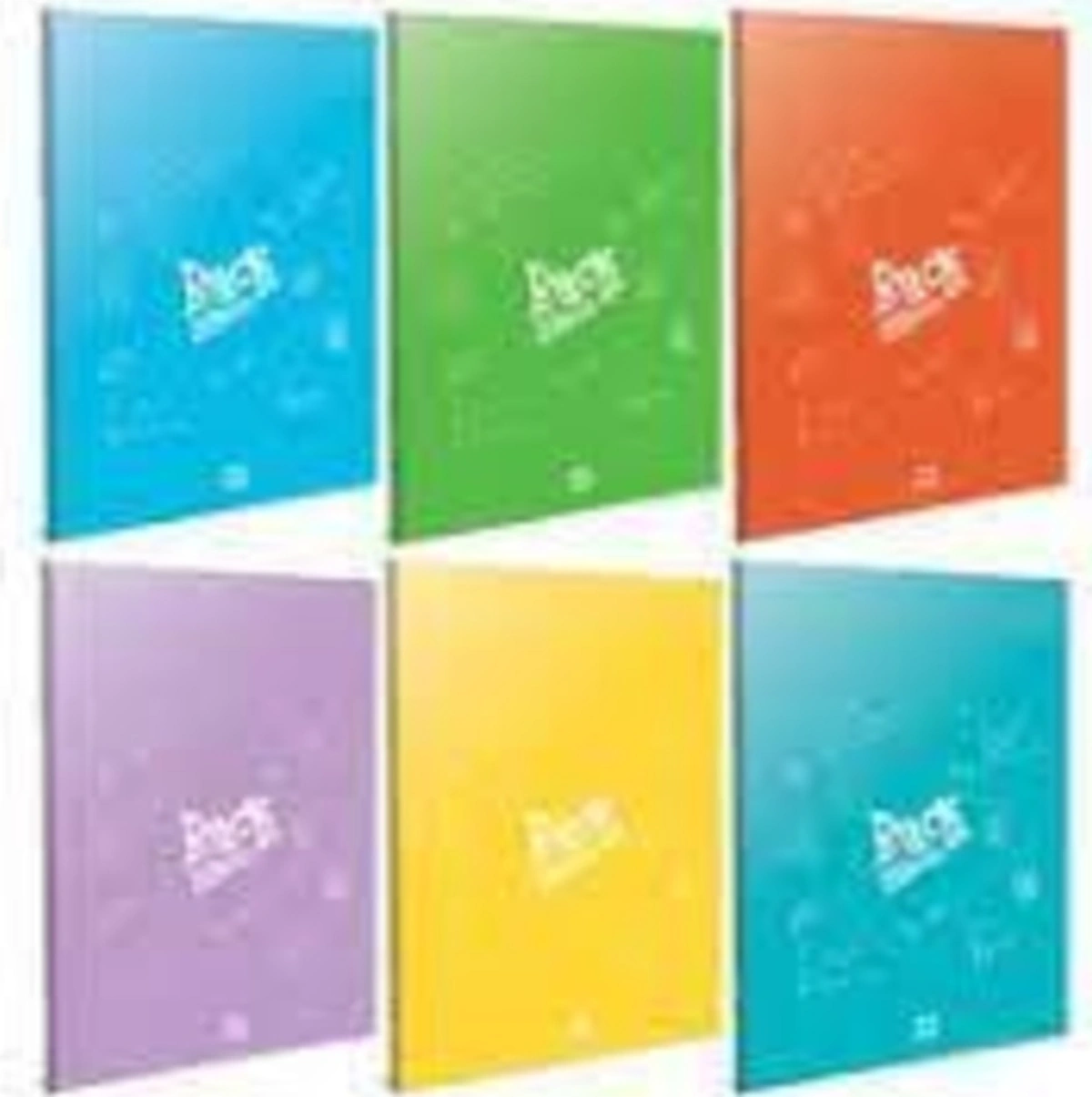 Back Tel Dikiş Plastik Kapak Defter A4 100yp Çizgili