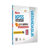 2026 Kpss Vatandaşlık Kara Kutu ÖSYM Çıkmış Soru Havuzu Bankası Konu Özetli Dijital Çözümlü