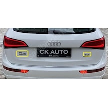 Audi Q5 & Tdı Bagaj Yazısı 2'li Set
