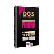 Yargı Yayınları Dgs Paragraf Birebir Tamamı Çözümlü 15 Deneme