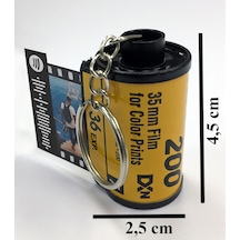 Kodak 10 Fotoğraflı Foto Film Anahtarlık- Foto Rulo Anahtarlık