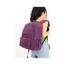 Baginn Unisex Sırt Çantası Hafif Yağmur Geçirmez Klinkır Kumaş Laptop Bölmeli Seyahat Çantası 43 30 Cm 001