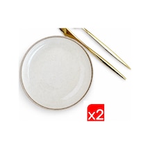 Kütahya Porselen Moderna Tarçın Mini Kase 8cm 2 Li Bej