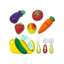 Birlik Oyuncak 16 Parça Oyuncak Meyve Sebze Kesme Seti