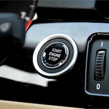 Bmw 3 Serisi E93 Kristal Start Stop Tuşu Gümüş 2005-2012