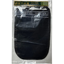 Kese Siyah %70 Floş El Geçmeli 300 Gsm 17 25cm ,1 Adet, Derya Eren