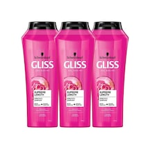 Gliss Supreme Length Şampuan 3 x 500 ML