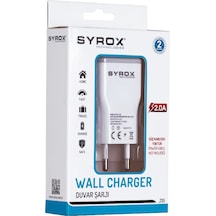 Syrox 2.0A Samsung Uyumlu Micro Usb Şarj Cihazı Syx-J15