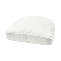 Ikea Beyaz Ferah Berjer Koltuk - Tekli Koltuk Minderi 54x54 Cm